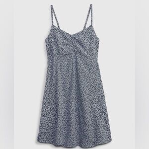 GAP Navy Blue Floral Mini Dress